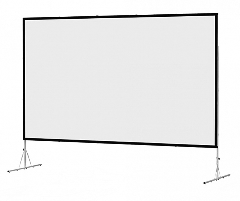 Da-lite Fast-Fold Deluxe 115" - экран для проэктора на стойке купить в интернет-магазине icover