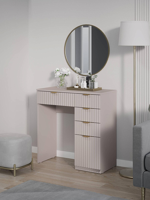 Стол туалетный RIDBERG LUGANO 5Я (Cashmere/Gold) купить в интернет-магазине icover