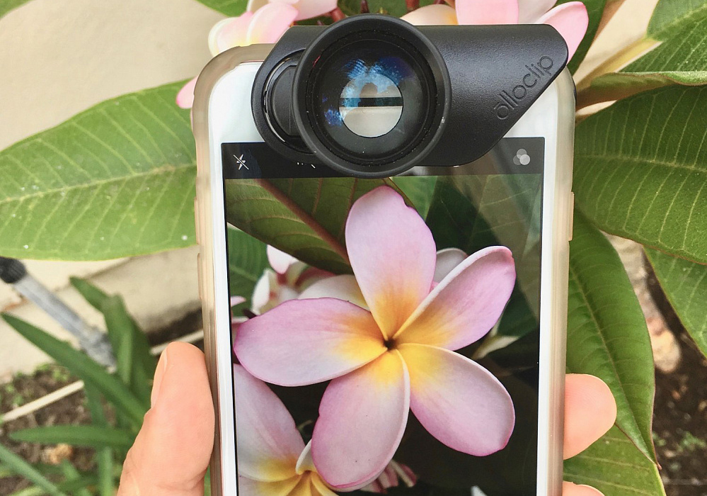 Объектив Olloclip Ultra-Wide + Telephoto (OC-0000285-EA) для iPhone 7/8/7 Plus/8 Plus (Black) купить в интернет-магазине icover