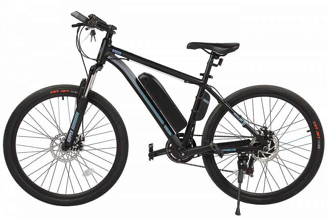 Велогибрид Eltreco Kupper Unicorn 010836-0200 (Black/Blue) купить в интернет-магазине icover