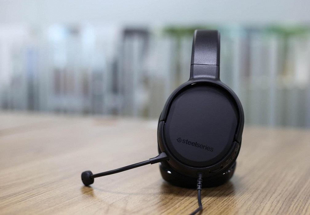 Наушники с микрофоном Steelseries Arctis Raw (Black) купить в интернет-магазине icover