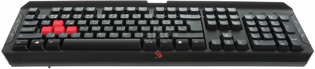 A4Tech Bloody Q1100/B1100 - игровой комплект клавиатура+мышь (Q100+S2) купить в интернет-магазине icover