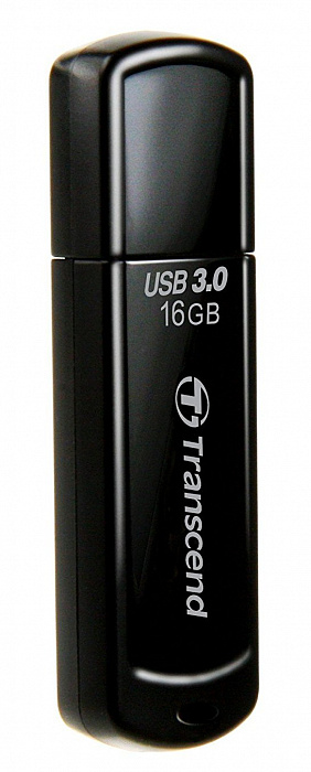 Флэш-накопитель Transcend JetFlash 700 16 Гб TS16GJF700 (Black) купить в интернет-магазине icover