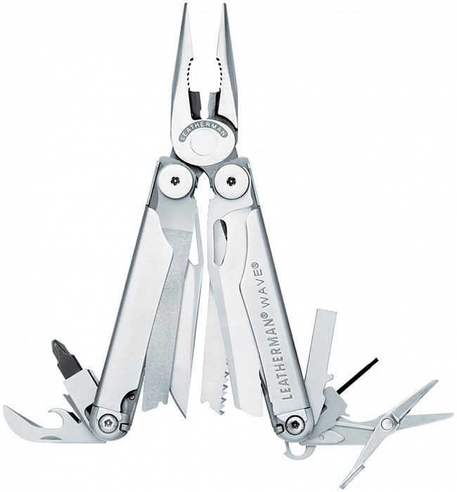Мультитул Leatherman Wave Leather (830078) купить в интернет-магазине icover