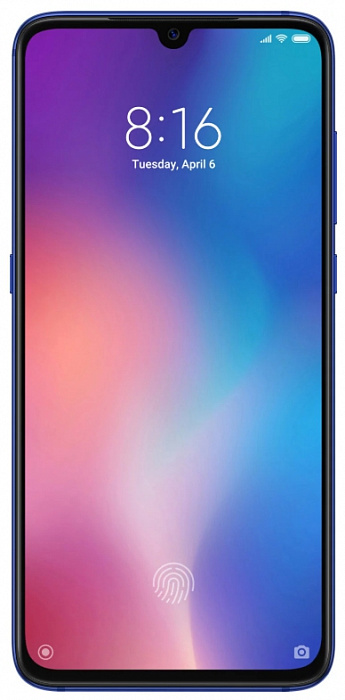 Смартфон Xiaomi Mi 9 64Gb M1902F1G (Ocean Blue) купить в интернет-магазине icover