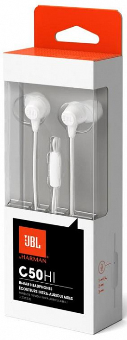 Гарнитура JBL C50HI (White) купить в интернет-магазине icover