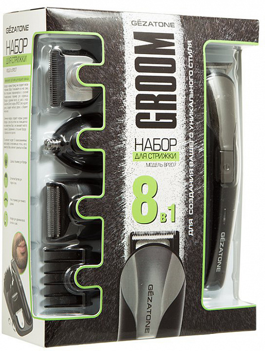Триммер для бороды Gezatone BP207 (1301163) купить в интернет-магазине icover
