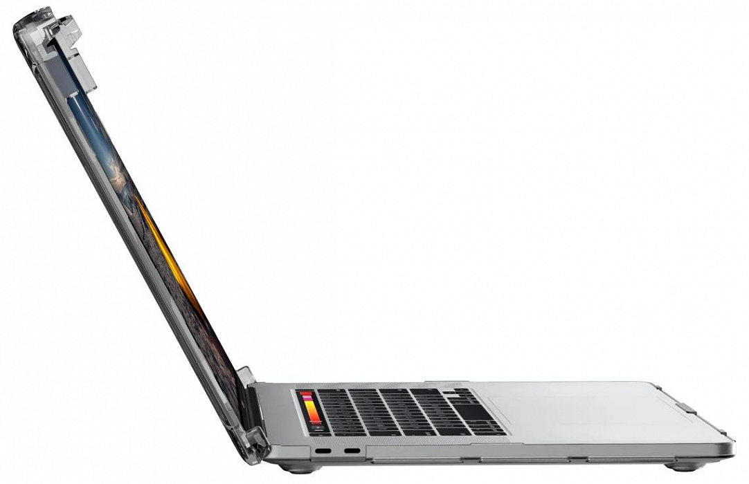 Защитный чехол UAG Plyo (132652114343) для MacBook Pro 13" 2020 (Ice) купить в интернет-магазине icover