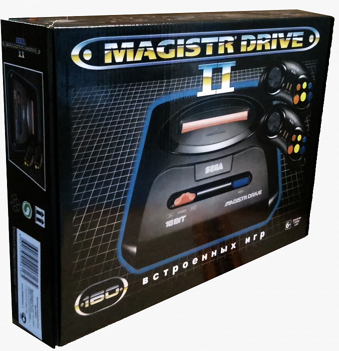 SEGA Magistr Drive 2 + 160 игр - игровая приставка купить в интернет-магазине icover