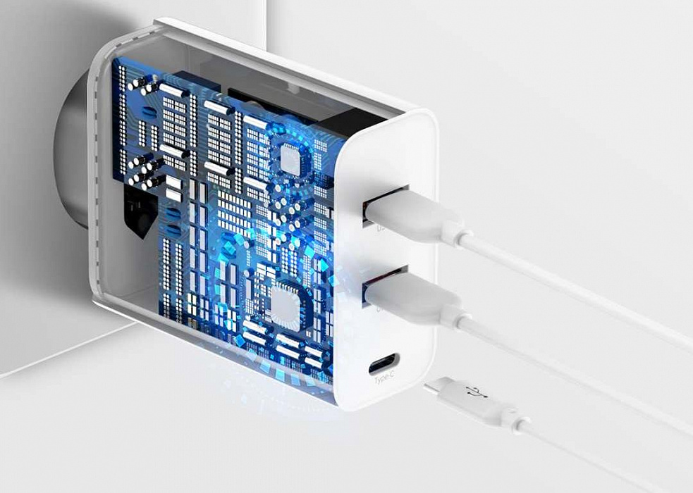 Сетевое зарядное устройство Baseus Speed PPS Quick Charger Type C CCFS-G02 (White) купить в интернет-магазине icover