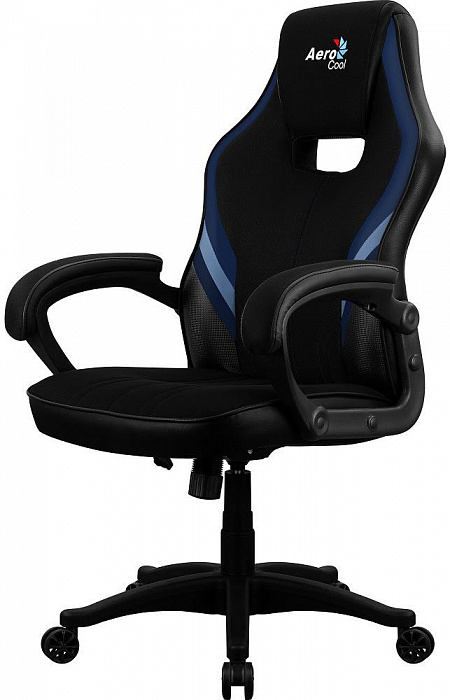 Игровое кресло Aerocool Aero 2 Alpha (Black/Blue) купить в интернет-магазине icover