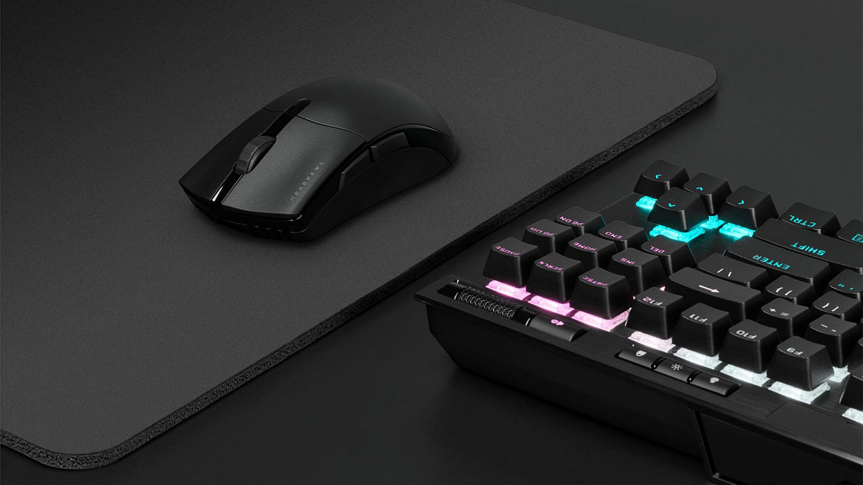 Игровая мышь Corsair Gaming Sabre RGB Pro Wireless CH-9313211-EU (Black) купить в интернет-магазине icover