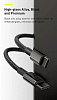 Кабель Baseus Tungsten CATWJ-01 USB-C 100W 1m (Black) купить в интернет-магазине icover