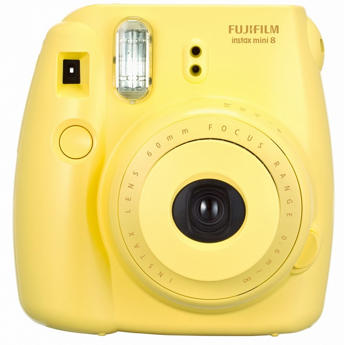 Fujifilm Instax Mini 8 - камера моментальной печати (Yellow) купить в интернет-магазине icover