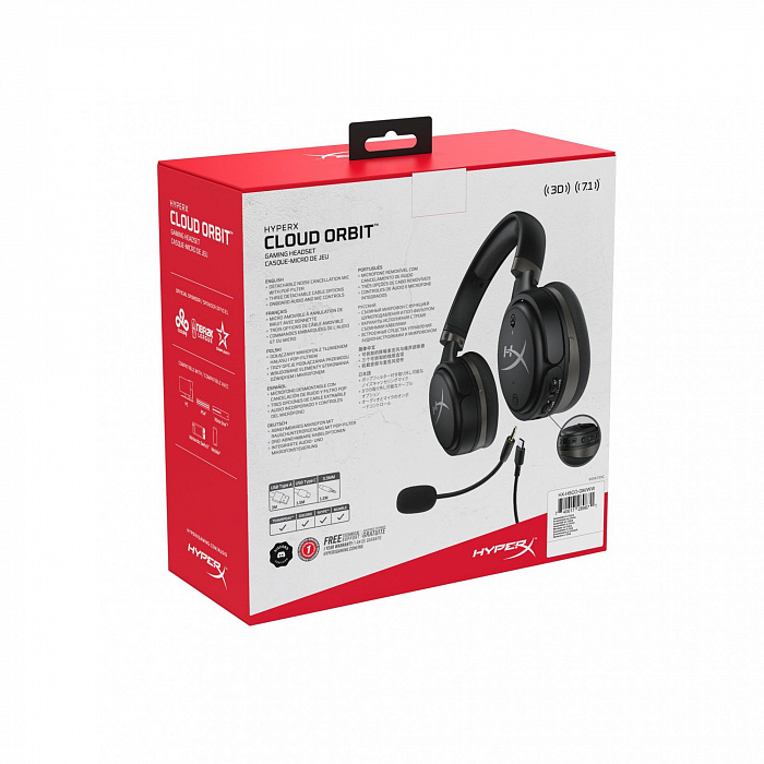 Игровая гарнитура HyperX Cloud Orbit HX-HSCO-GM/WW (Black) купить в интернет-магазине icover