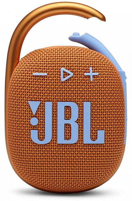 Портативная акустика JBL Clip 4 (Orange) купить в интернет-магазине icover