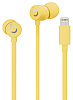 Наушники Beats urBeats3 с разъёмом Lightning (Yellow) купить в интернет-магазине icover