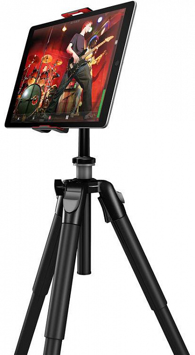 Подставка-тренога IK Multimedia iKlip 3 Deluxe (IP-IKLIP-3DLX-IN) для планшета до 12.9'' (Black) купить в интернет-магазине icover