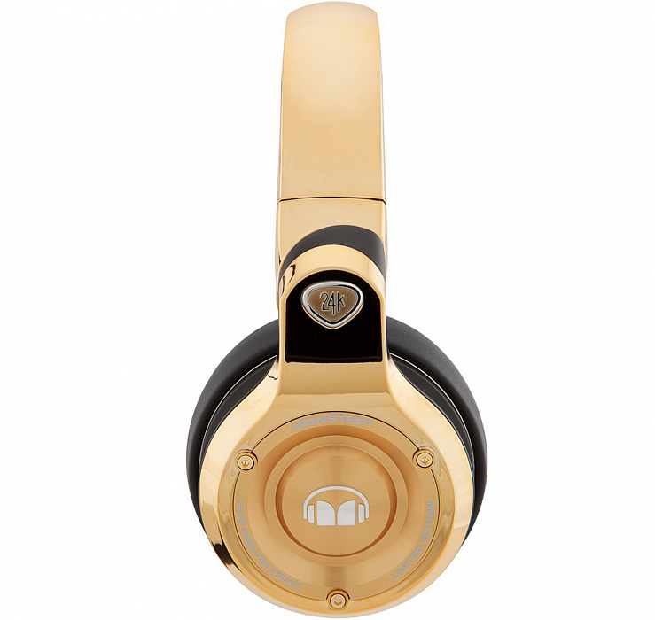 Monster 24K DJ Over-Ear Headphones - накладные наушники (Gold) купить в интернет-магазине icover