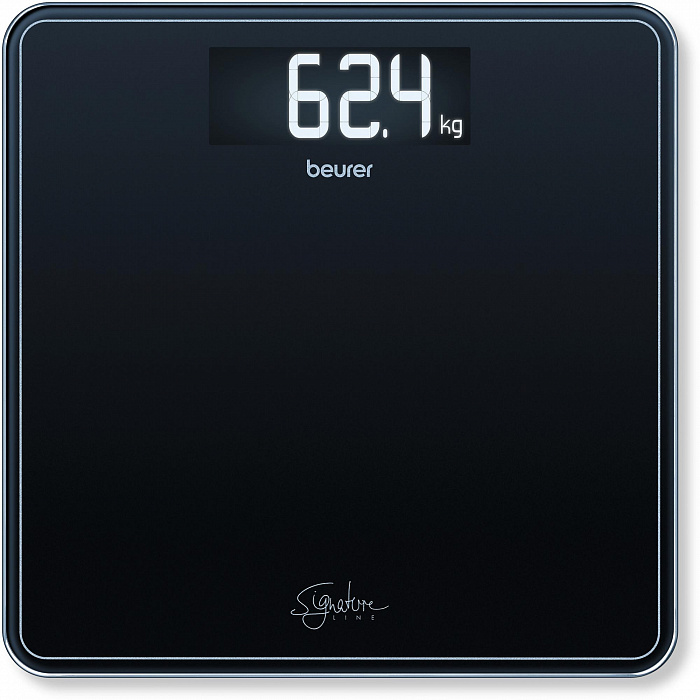 Весы напольные электронные Beurer GS400 Signature Line (Black) купить в интернет-магазине icover