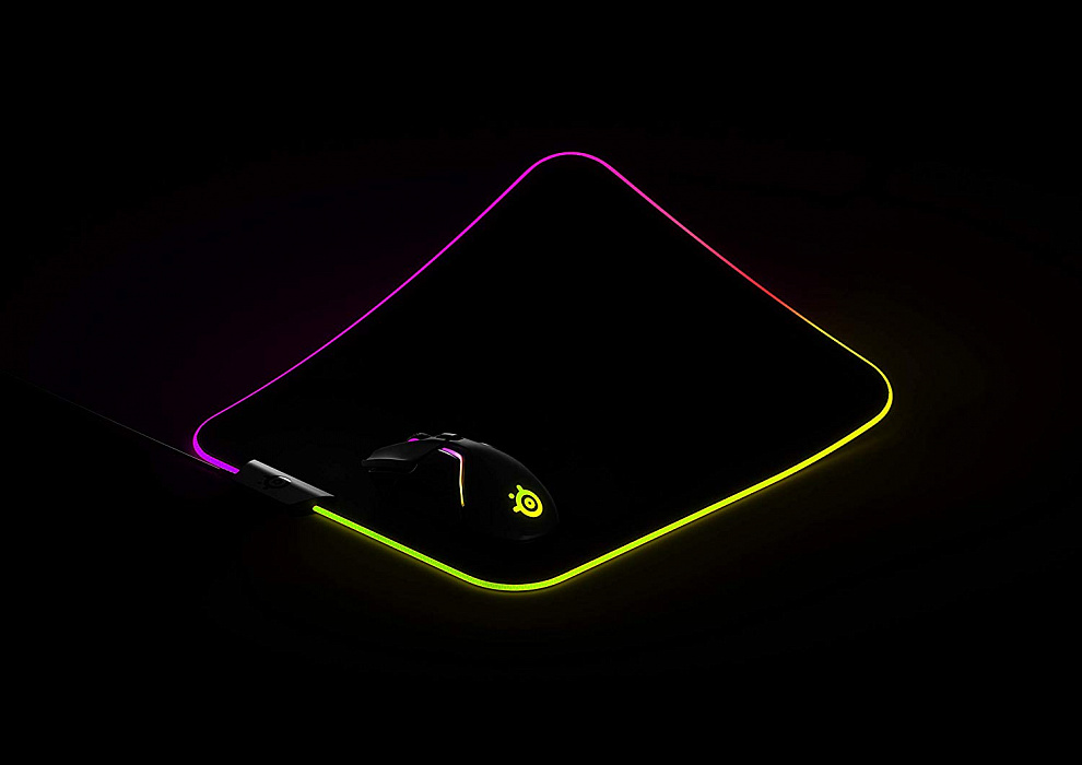 Коврик для мыши SteelSeries QcK Prism Cloth M (Black) купить в интернет-магазине icover