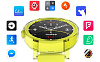 Умные часы Ticwatch Express (Lemon) купить в интернет-магазине icover