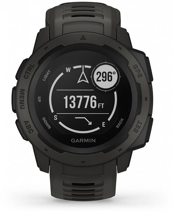 Умные часы Garmin Instinct 010-02064-00 (Graphite) купить в интернет-магазине icover