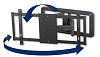 Vivanco Titan WTL 6 - наклонно-поворотный кронштейн для ЖК/плазмы 40-85" (Black) купить в интернет-магазине icover