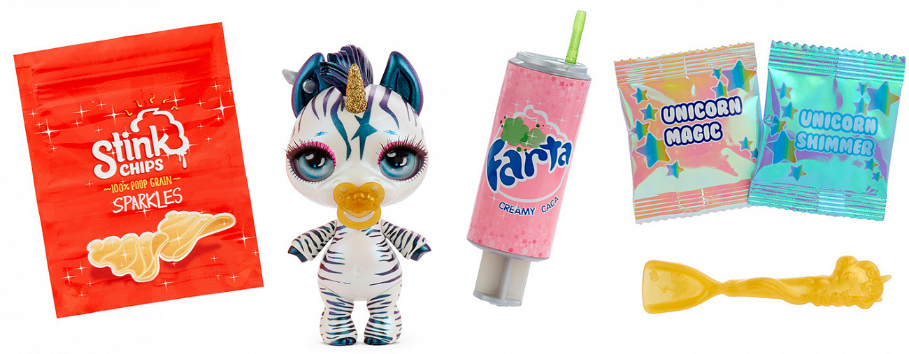 Игровой набор MGA Entertainment Poopsie Slime Surprise Sparkly Critters 559863 купить в интернет-магазине icover