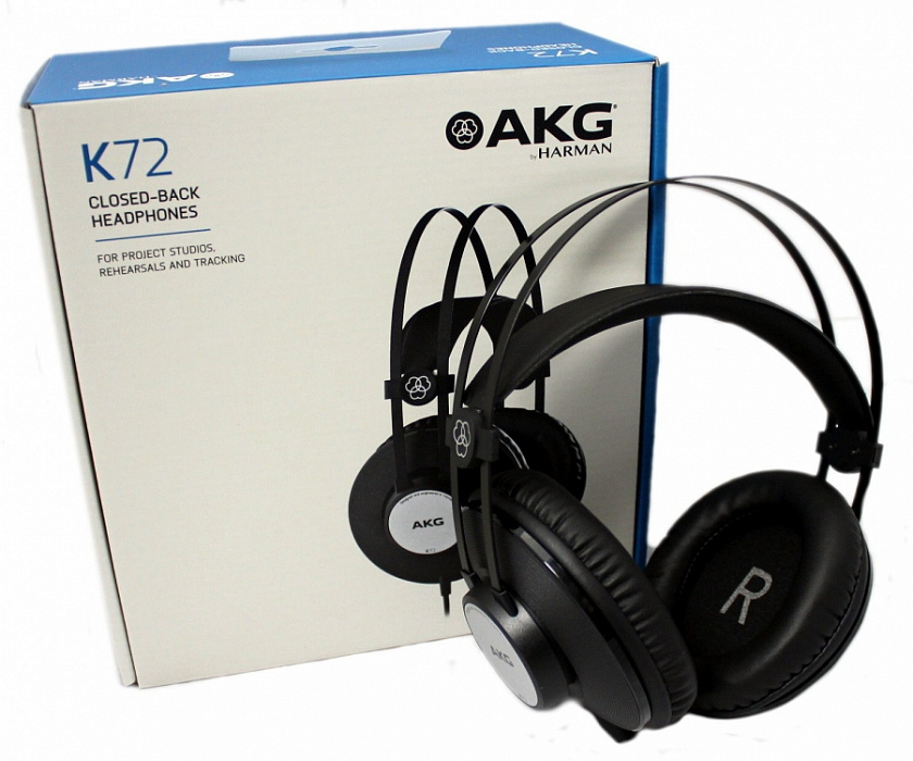 Мониторные наушники AKG K 72 (Black) купить в интернет-магазине icover