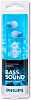 Philips SHE3590 - внутриканальные наушники (Blue) купить в интернет-магазине icover