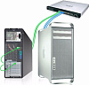 Sonnet Presto Gigabit Ethernet Pro PCIe Card (GE1000LAB-E) - PCIe-контроллер купить в интернет-магазине icover