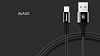 Кабель для iPod, iPhone, iPad Baseus Shining Cable with Jet metal 1m USB to Lightning CALSY-01 (Black) купить в интернет-магазине icover