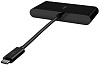 Переходник Belkin USB-C Multimedia Adapter (AVC005btBK) Gigabit Ethernet, USB-A 3.0, VGA, 4K HDMI (Black) купить в интернет-магазине icover