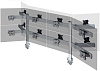 Кронштейн ErgoFount TBBS-1600WG для 16 мониторов 24" (Steel) купить в интернет-магазине icover