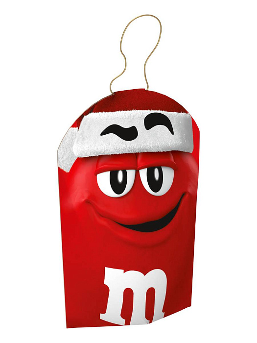 Сладкий подарок M&M's & Friends Елочная игрушка на Новый Год, набор конфет M&M's, Skittles (4 х 60 г) купить в интернет-магазине icover