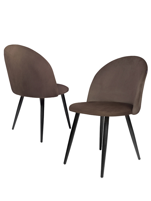 Стул Ridberg ЛОРИ Velour 4 шт. (Coffee) купить в интернет-магазине icover