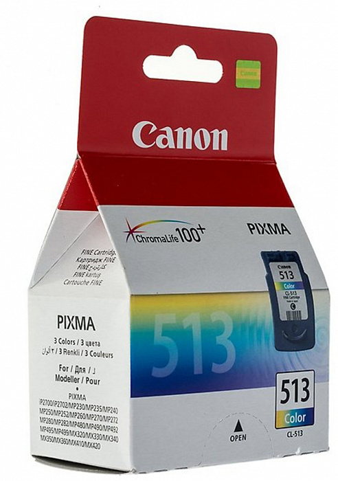 Canon CL-513 (2971B007) - картридж для Canon PIXMA MP240/250/260/480 (Color) купить в интернет-магазине icover