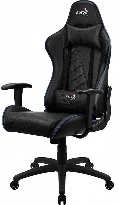 Игровое кресло Aerocool AC110 AIR (Black/Blue) купить в интернет-магазине icover