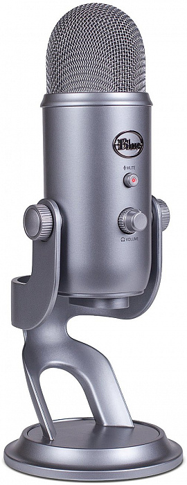 Конденсаторный микрофон Blue Microphones Yeti (Cool Grey) купить в интернет-магазине icover