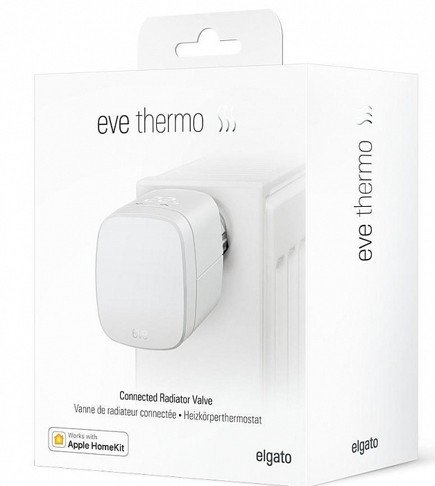 Термостат Elgato Eve Thermo 2017 (10EAR1701) для Apple Homekit купить в интернет-магазине icover