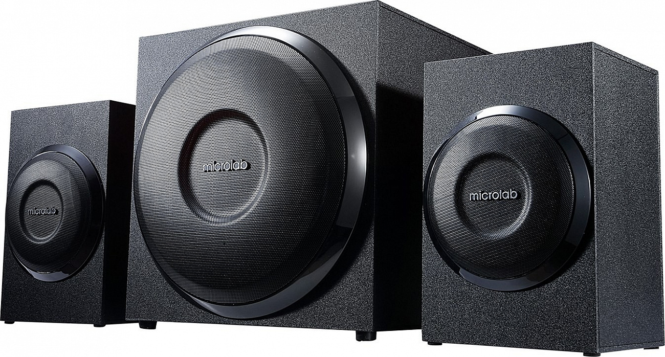 Компьютерная акустика 2.1 Microlab M110 (Black) купить в интернет-магазине icover