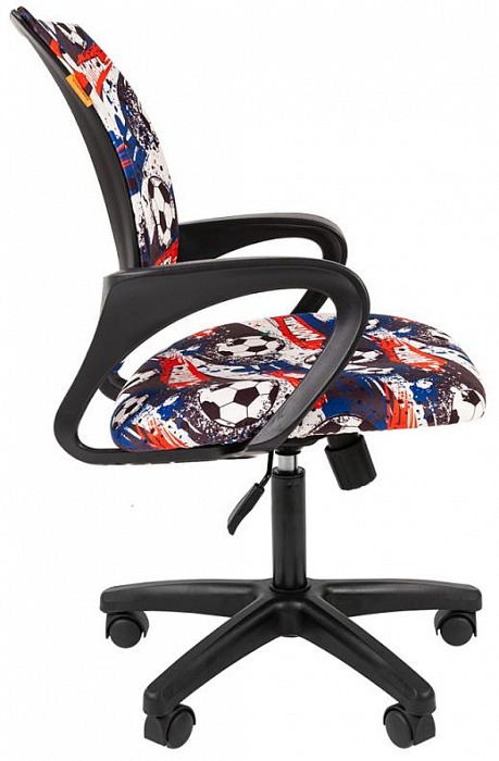 Компьютерное кресло Chairman Kids 103 (Black/Football) купить в интернет-магазине icover