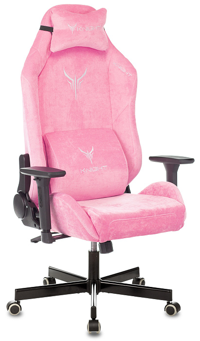 Игровое кресло Бюрократ Knight N1 Fabric (Pink) купить в интернет-магазине icover