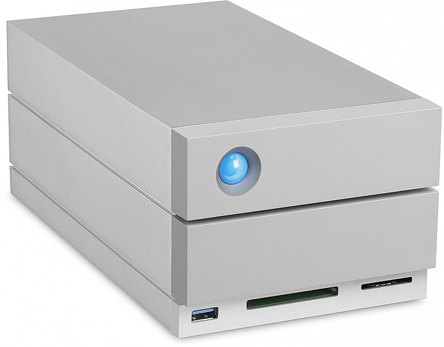 Сетевое хранилище LaCie 2big Dock (STGB28000400) Thunderbolt 3 28Tb (Silver) купить в интернет-магазине icover