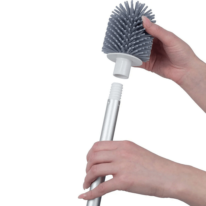 Комплект ершиков Ridberg Toilet Brush Dual YYTB-001 2шт. (White/Grey) купить в интернет-магазине icover