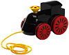 BRIO Паровоз (30304) - каталка на веревочке (Black) купить в интернет-магазине icover