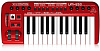 Миди-клавиатура Behringer U-Control UMX250 (Red) купить в интернет-магазине icover