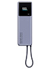 Внешний аккумулятор Xiaomi 165W Power Bank Integrated Cable (BHR9361GL) 10000mAh (Grey) купить в интернет-магазине icover
