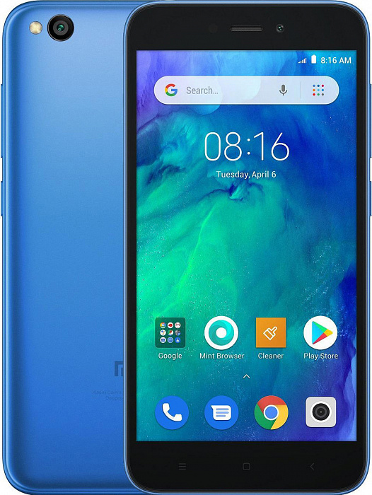 Смартфон Xiaomi Redmi Go 16Gb M1903C3GG (Blue) купить в интернет-магазине icover